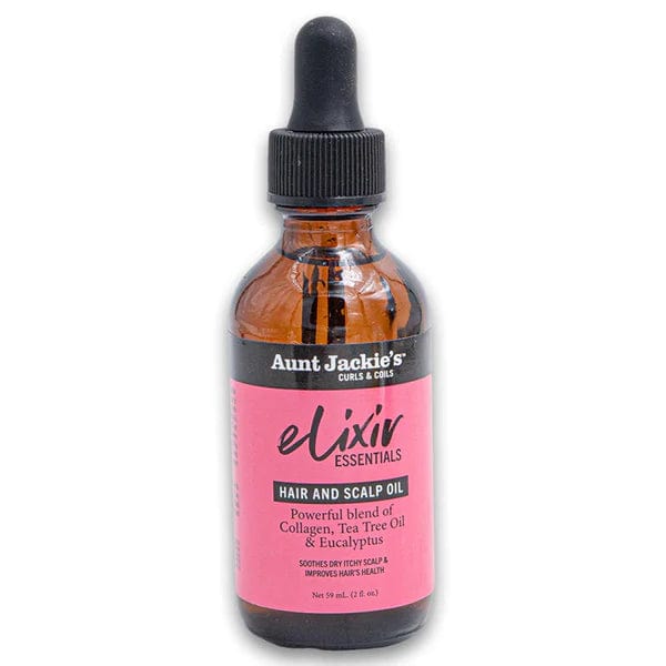 Aunt Jackie's - Elixir Essentials Huile pour le cuir chevelu et cheveux "Hair and Scalp Oil" - 59ml - Aunt Jackie's - Ethni Beauty Market