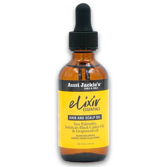 Aunt Jackie's - Elixir Essentials Hair and Scalp Oil - 59ml - Aunt Jackie's - Ethni Beauty Market