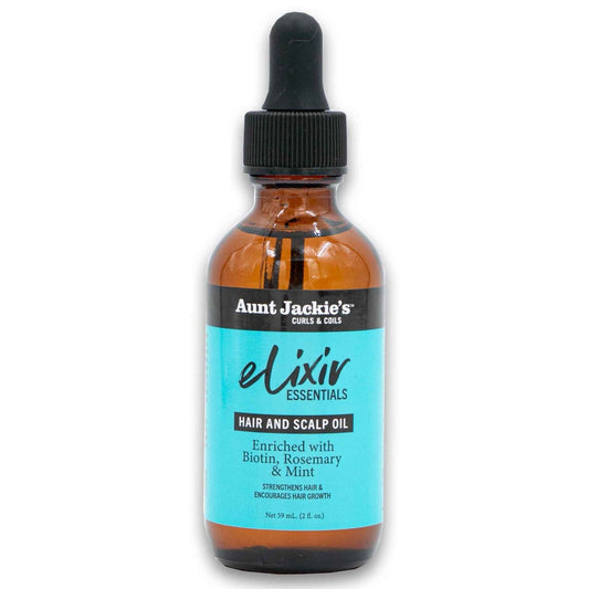 Aunt Jackie's - Elixir Essentials Hair and scalp oil - 59ml - Aunt Jackie's - Ethni Beauty Market