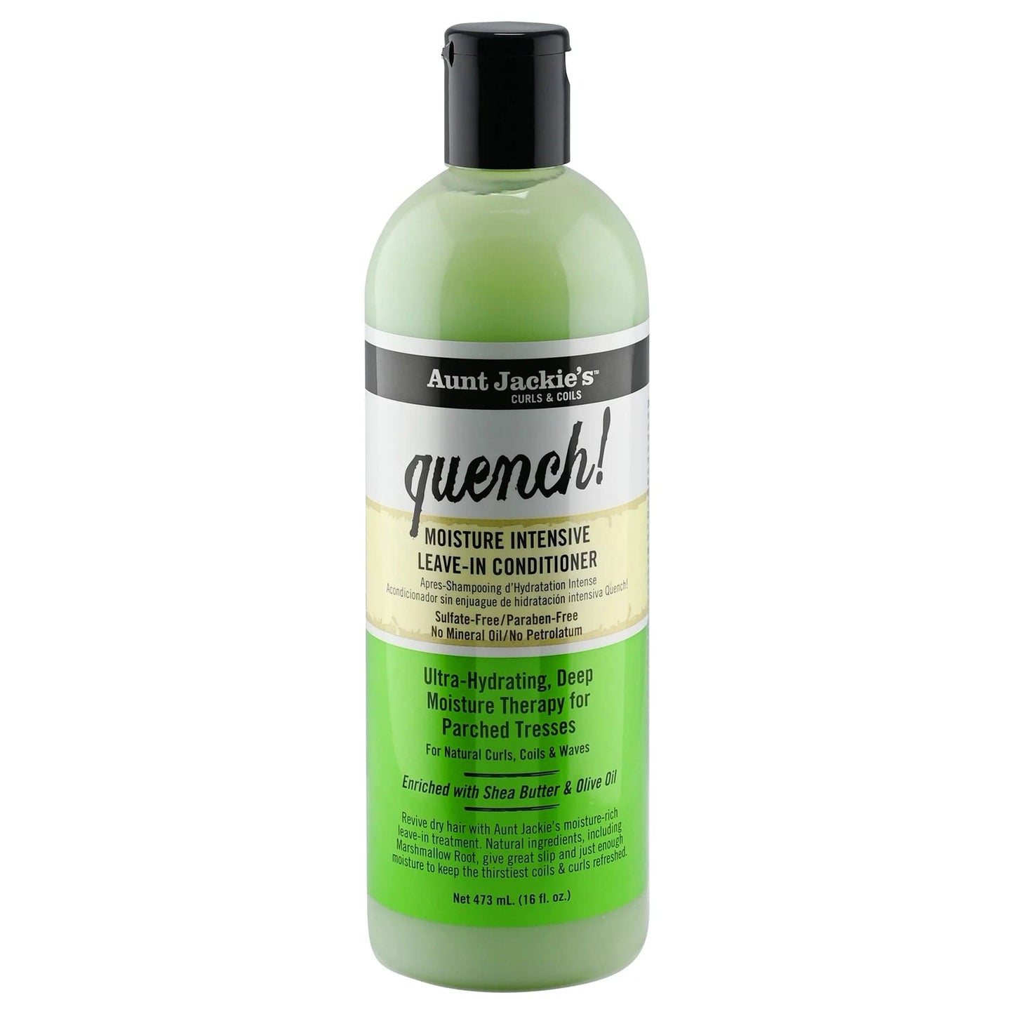 Aunt Jackie's - Leave-in hydratation intense "quench"- 355ml - Aunt Jackie's - Ethni Beauty Market