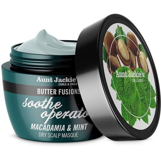 Aunt Jackie’s - Butter fusions - Masque capillaire "soothe operator" - 227 ml - Aunt Jackie's - Ethni Beauty Market