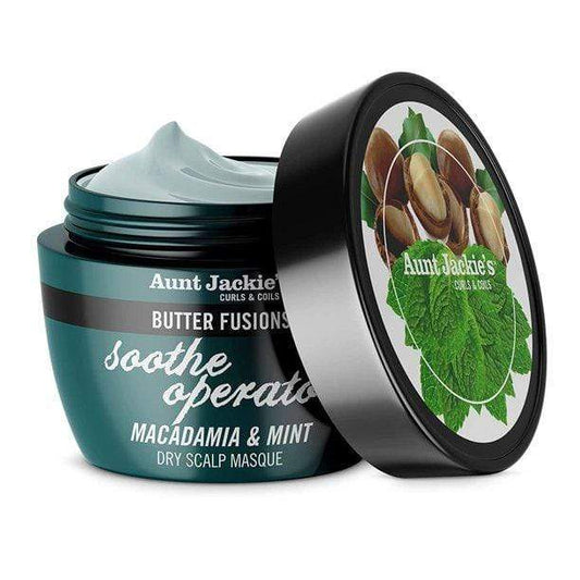 Aunt Jackie's - Butter fusions - "soothe operator" hair mask - 227 ml (Anti-waste collection) - Aunt Jackie'S - Ethni Beauty Market
