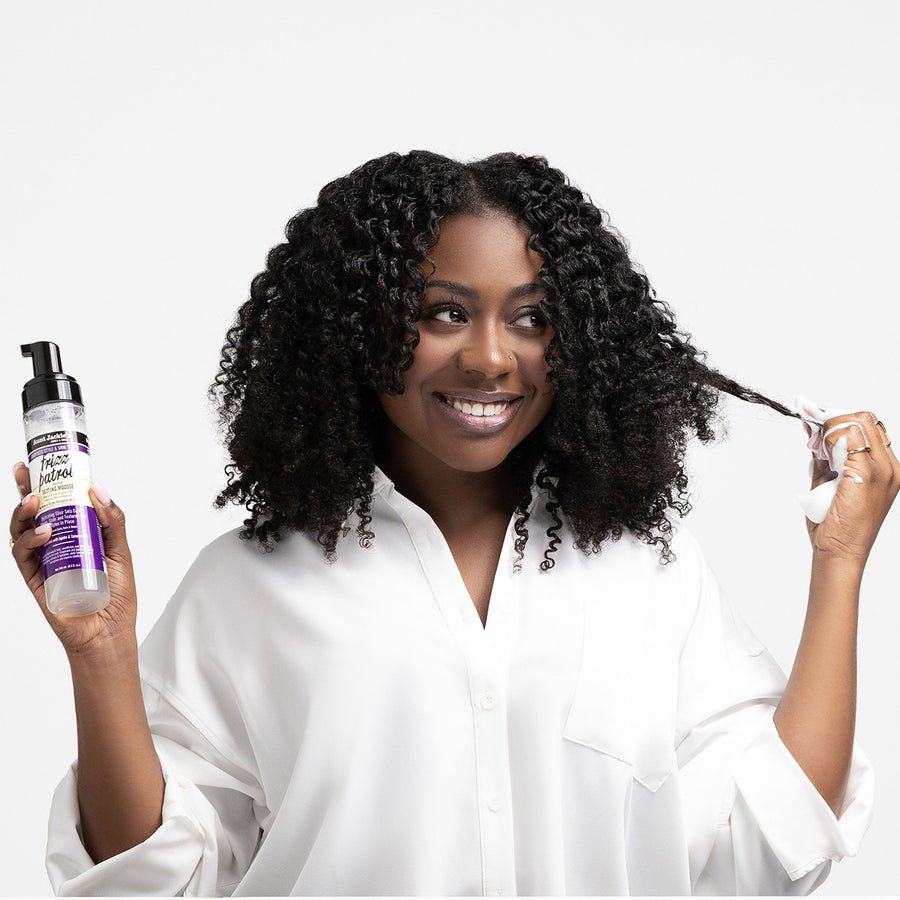 Aunt Jackie's - Mousse coiffante à l'huile de pépins de raisins "Frizz Patrol" - 244ml - Aunt Jackie's - Ethni Beauty Market