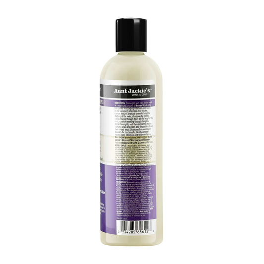 Aunt Jackie's -Shampoing clarifiant hydratant "Power Wash" - 355ml - Aunt Jackie's - Ethni Beauty Market