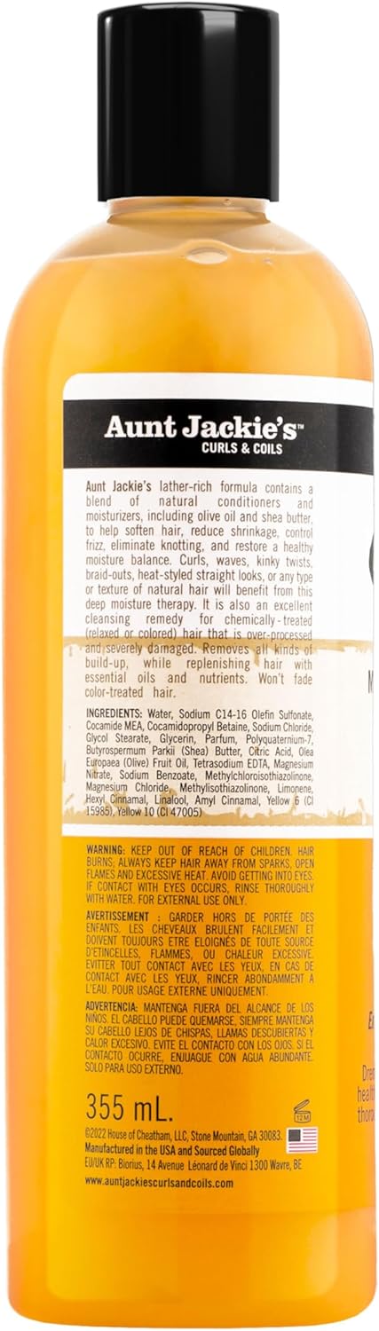 Aunt Jackie's - Shampoing Hydratant & Adoucissant "oh so clean!" - 355ml - Aunt Jackie's - Ethni Beauty Market