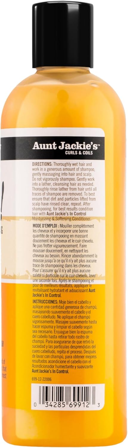 Aunt Jackie's - Shampoing Hydratant & Adoucissant "oh so clean!" - 355ml - Aunt Jackie's - Ethni Beauty Market