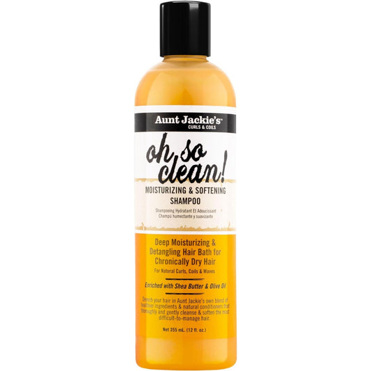Aunt Jackie's - Shampoing Hydratant & Adoucissant "oh so clean!" - 355ml - Aunt Jackie's - Ethni Beauty Market