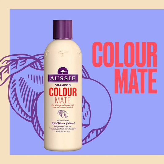 Aussie Accessoire Coloration Cheveux Aussie - Shampoing pour cheveux colorés "Colour Mate Shampoing" - 300ml
