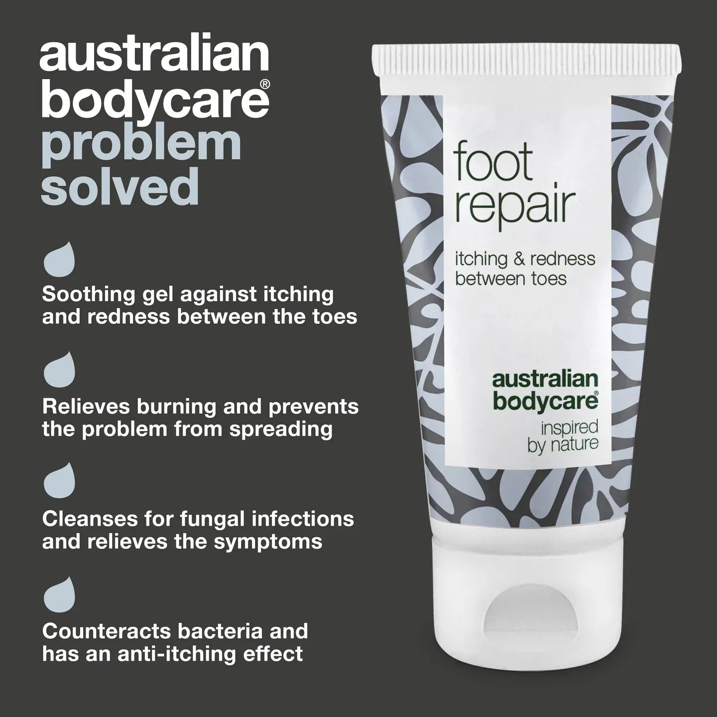Australian Bodycare Gel réparateur pour les pieds à l'huile d'arbre à thé "Foot Repair"200ml - Australian Bodycare - Ethni Beauty Market