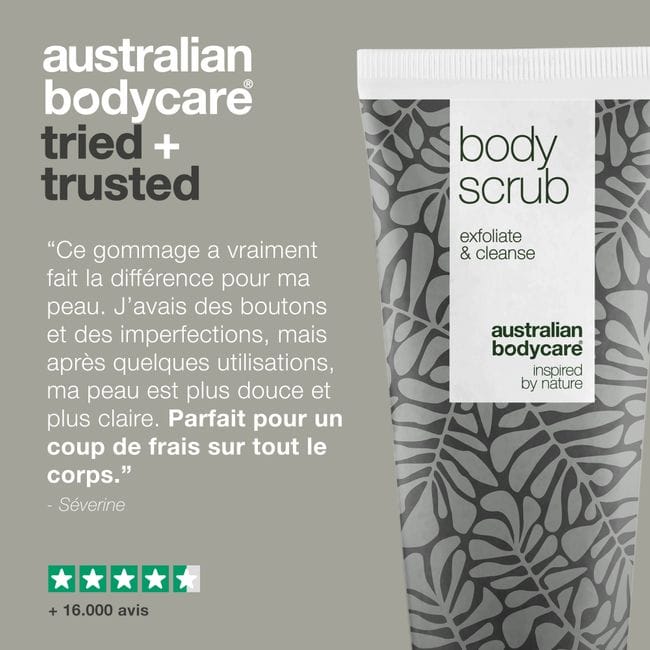 Australian Bodycare Gommage corporel à l'huile d'arbre à thé 200 ml - Australian Bodycare - Ethni Beauty Market