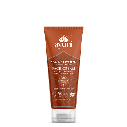 Ayumi - Sandalwood face cream "Sandalwood" - 100ml - Ayumi - Ethni Beauty Market