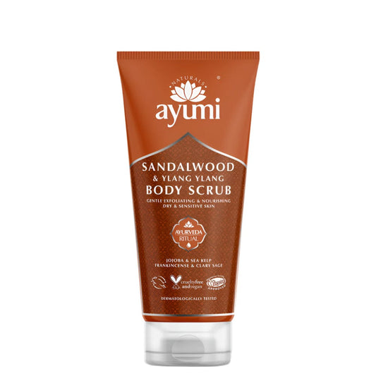 Ayumi - Gommage corporel au bois de santal "Sandalwood Body Scrub" - 200ml - Ayumi - Ethni Beauty Market
