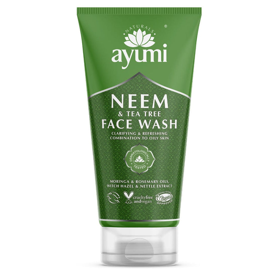Ayumi - Nettoyant Visage Neem & Arbre de Thé "Face Wash" - 150ml - Ayumi - Ethni Beauty Market