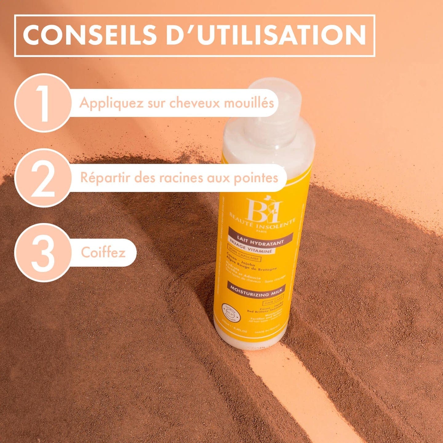 Beauté Insolente Nuage vitaminé - Lait hydratant capillaire - 250ml - Beaute Insolente - Ethni Beauty Market