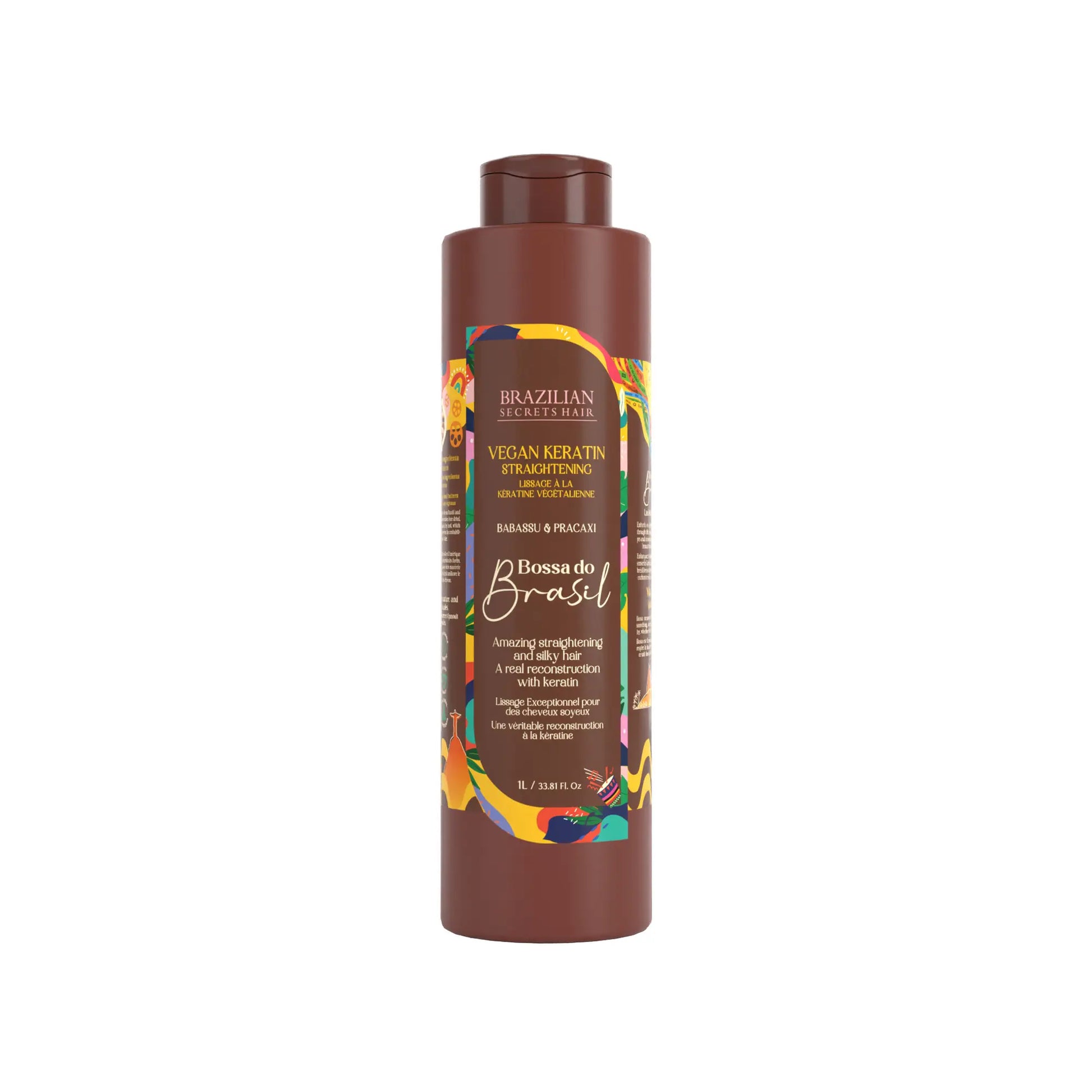 Brazilian Secrets Hair - Bossa do Brasil vegetal keratin smoothing - 1000ml - Brazilian Secrets Hair - Ethni Beauty Market