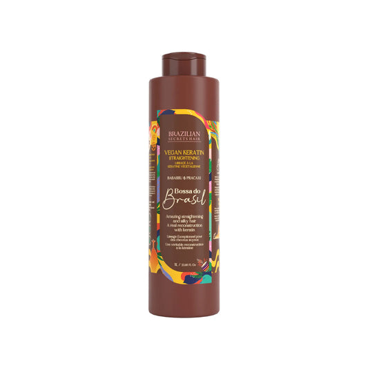 Brazilian Secrets Hair - Bossa do Brasil vegetal keratin smoothing - 1000ml - Brazilian Secrets Hair - Ethni Beauty Market