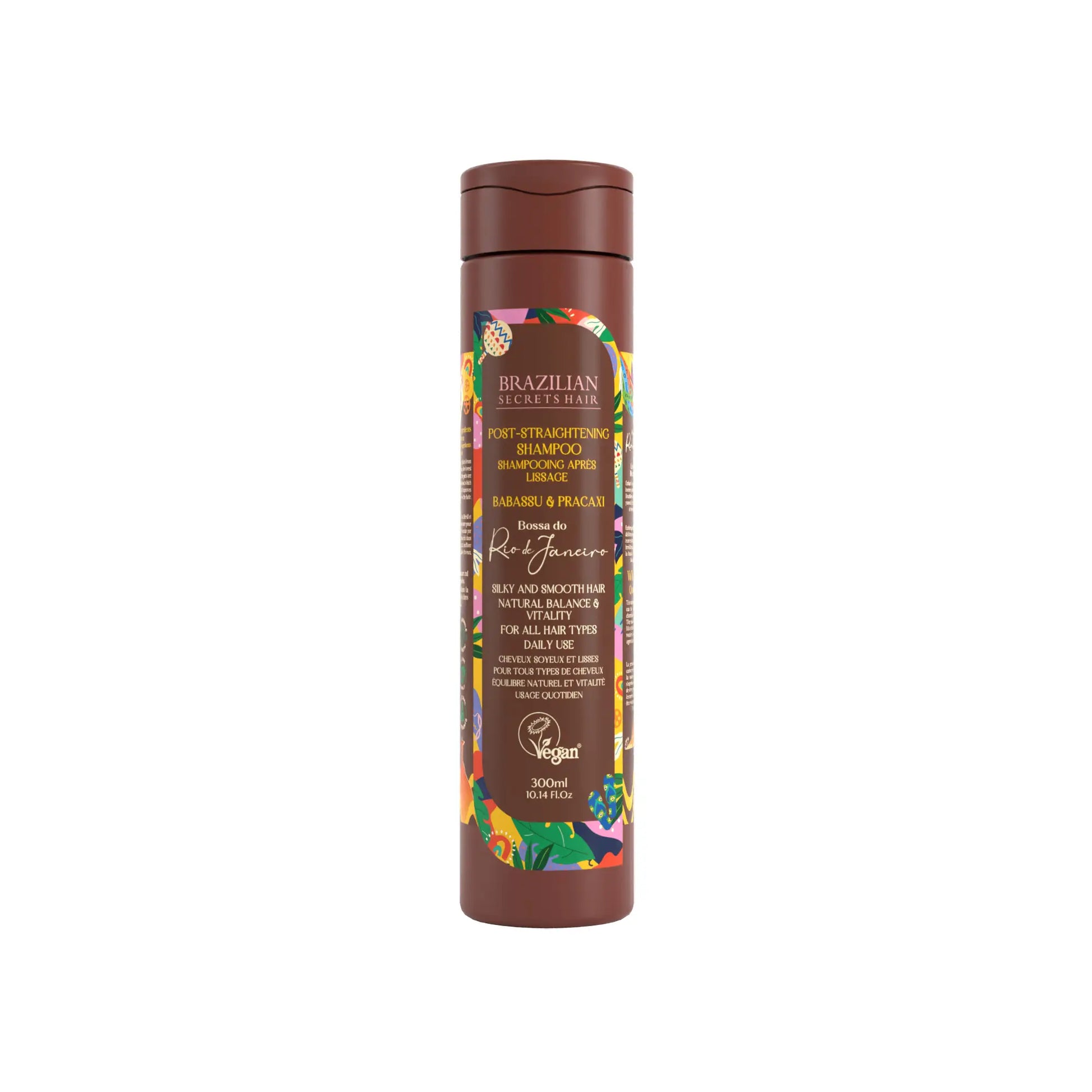 Brazilian Secrets Hair - Bossa do Rio de Janeiro - Shampoing nourrissant après-lissage - 300ml - Brazilian Secrets Hair - Ethni Beauty Market