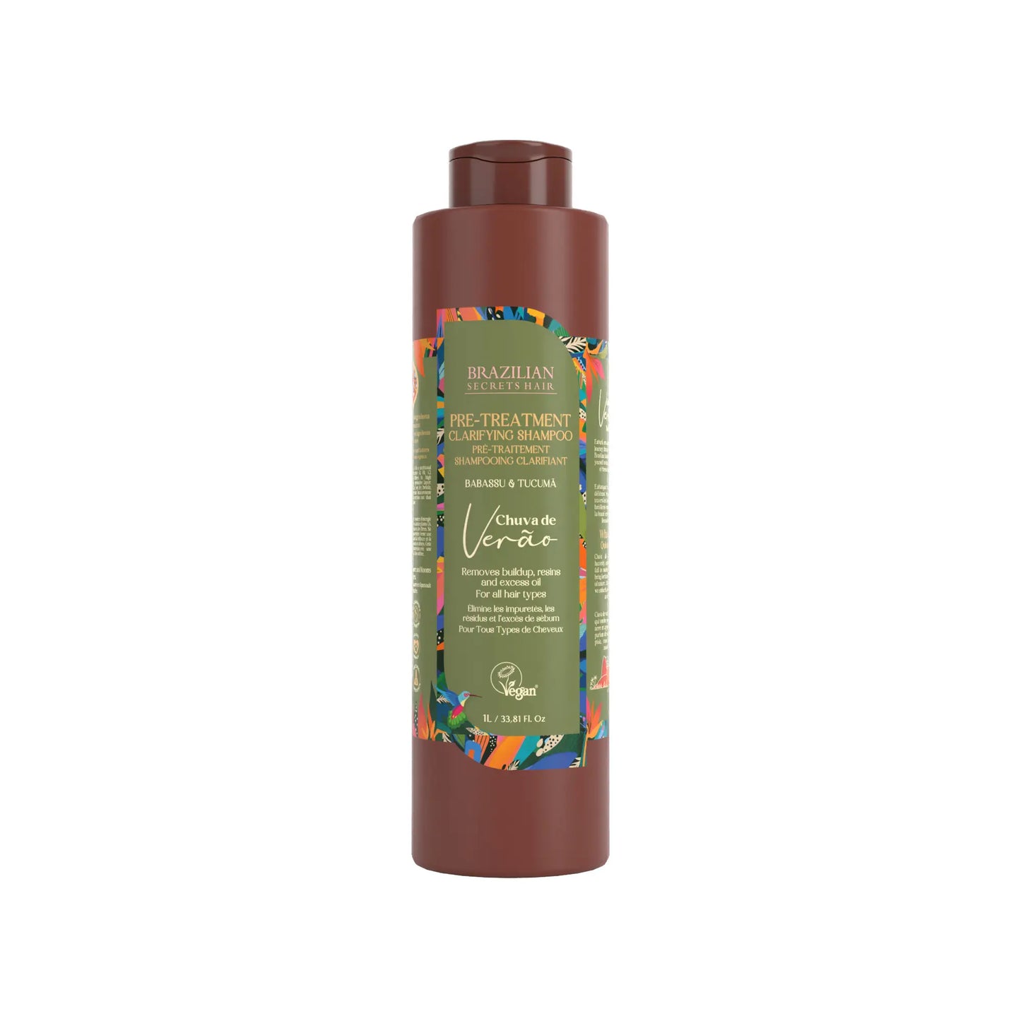 Brazilian Secrets Hair - Chuva de Verao Shampoing clarifiant intense - 1000ml - Brazilian Secrets Hair - Ethni Beauty Market