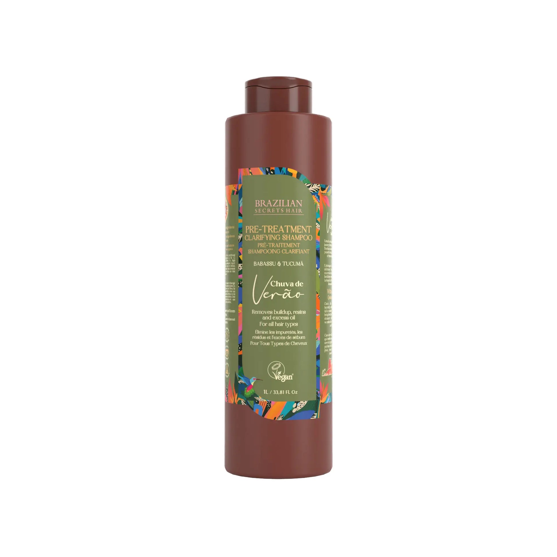 Brazilian Secrets Hair - Chuva de Verao Shampoing clarifiant intense - 1000ml - Brazilian Secrets Hair - Ethni Beauty Market