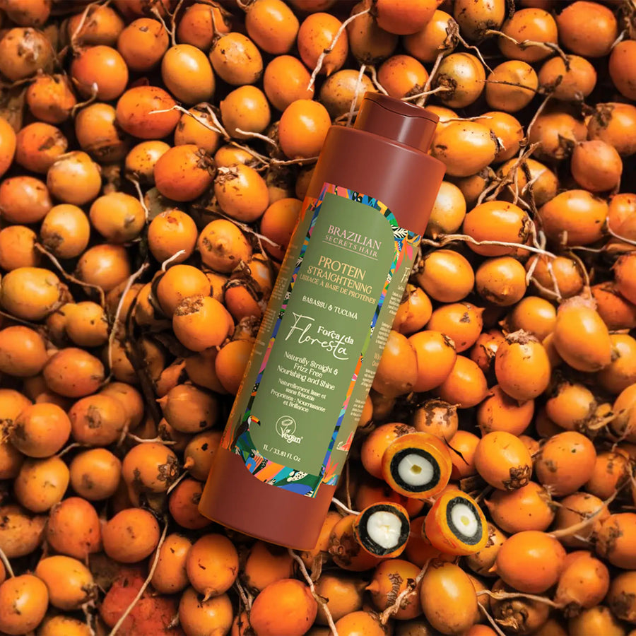Brazilian Secrets Hair - Força da Floresta Intensive Protein Smoothing - 1000ml - Brazilian Secrets Hair - Ethni Beauty Market