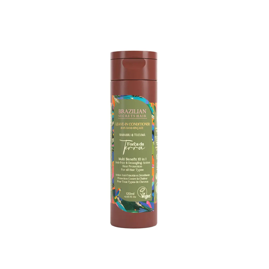 Brazilian Secrets Hair - Leave-In Conditioner Força da Terra Soin sans rinçage multi-bénéfices - 120ml - Brazilian Secrets Hair - Ethni Beauty Market