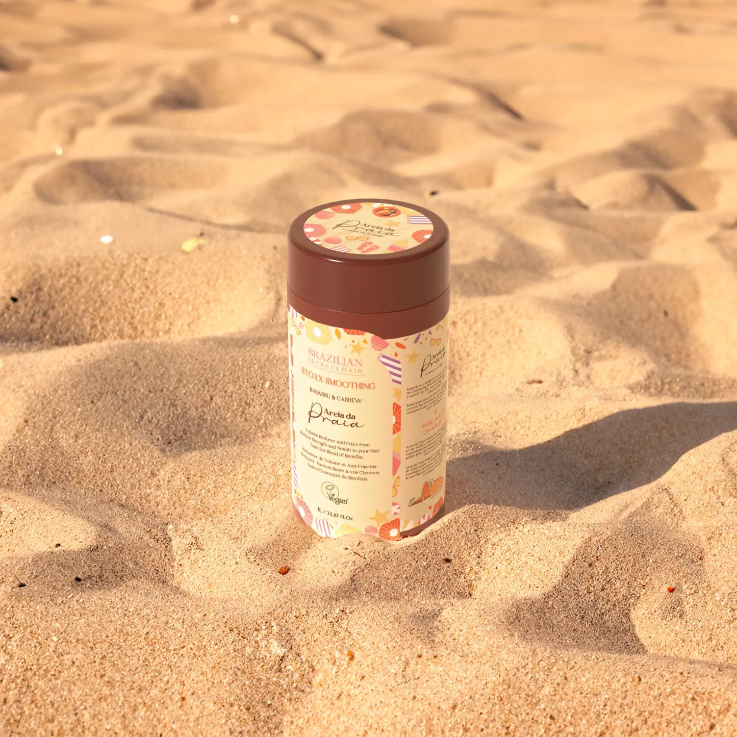 Brazilian Secrets Hair - Lissage régénérant BTOXX Areia da Praia - 1000ml - Brazilian Secrets Hair - Ethni Beauty Market