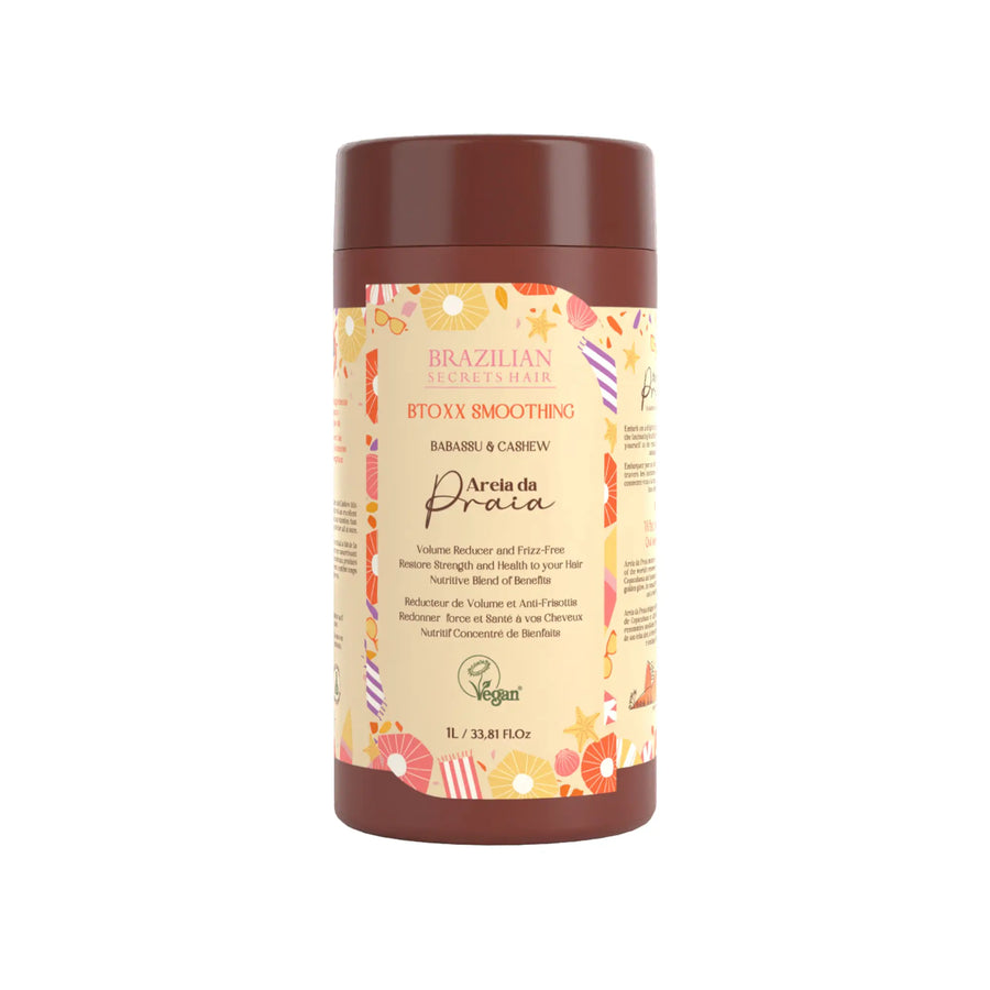 Brazilian Secrets Hair - Lissage régénérant BTOXX Areia da Praia - 1000ml - Brazilian Secrets Hair - Ethni Beauty Market