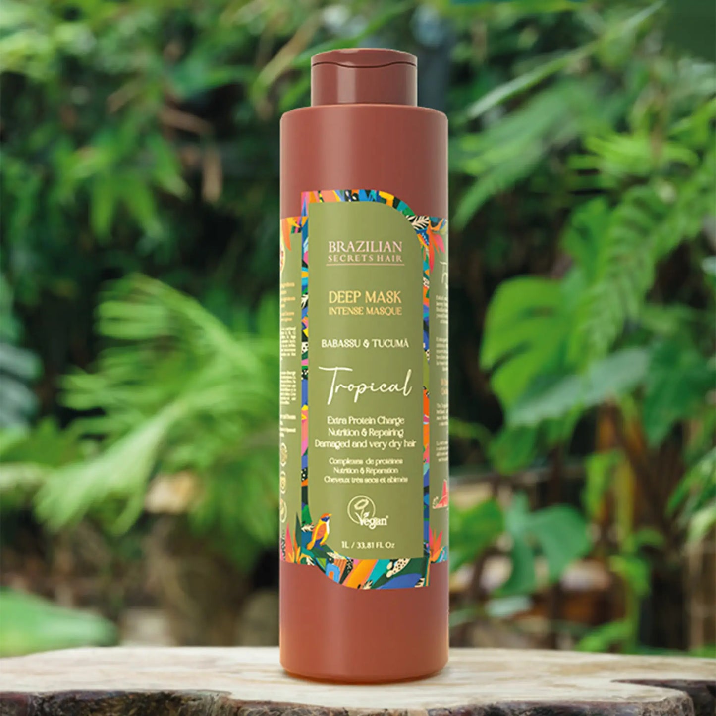 Brazilian Secrets Hair - Tropical Masque nourrissant intense - 300g - Brazilian Secrets Hair - Ethni Beauty Market