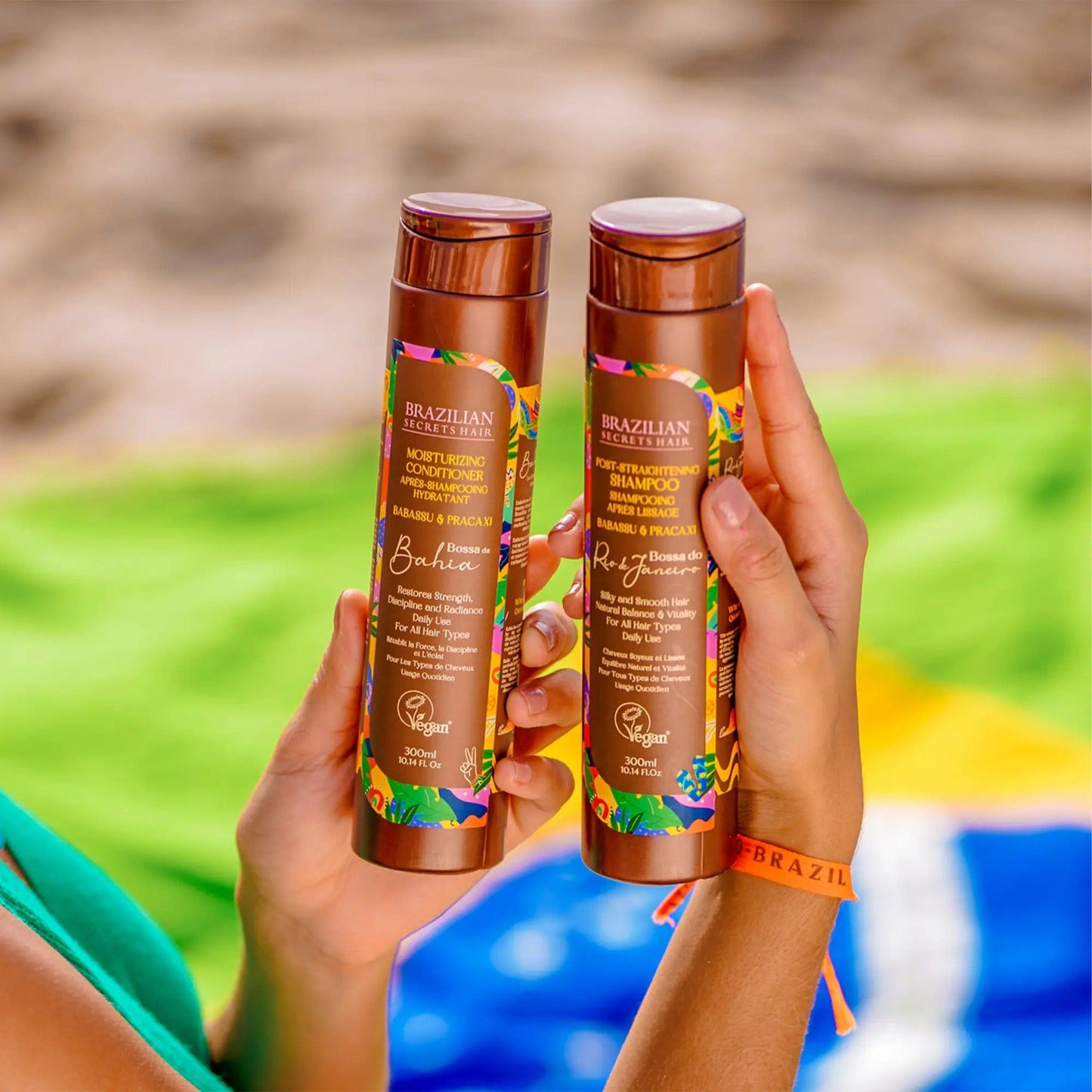 Brazilian Secrets Hair -Kit Shampoing après-lissage & Après-shampoing hydratant /600ml - Brazilian Secrets Hair - Ethni Beauty Market