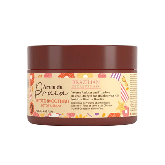 Brazilian-Secrets - Areia da Praia Smoothing Botox Treatment - Volume Reducer & Anti-Frizz - 250ml - Brazilian Secrets Hair - Ethni Beauty Market