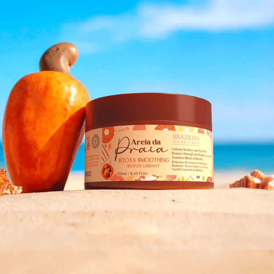Brazilian-Secrets - Soin Botox Lissant Areia da Praia - Réducteur de Volume & Anti-Frisottis - 250ml - Brazilian Secrets Hair - Ethni Beauty Market