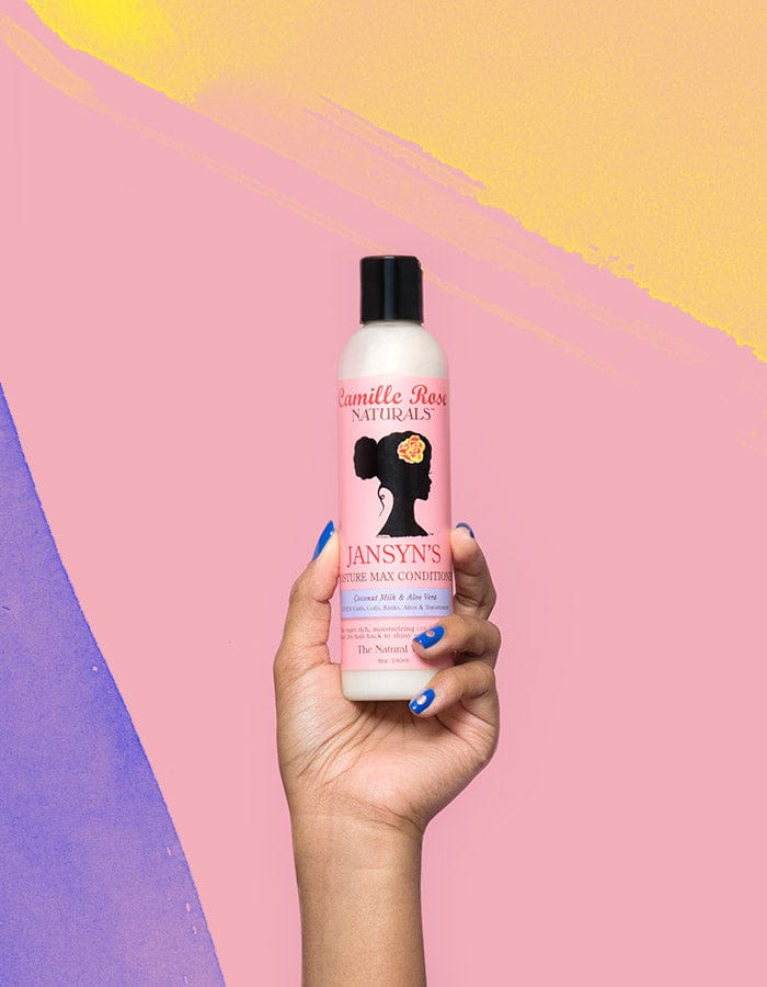 Camille Rose - Après-shampoing à la coco & aloe "Moisture max" 240ml (Jansyn's) - Camille Rose - Ethni Beauty Market