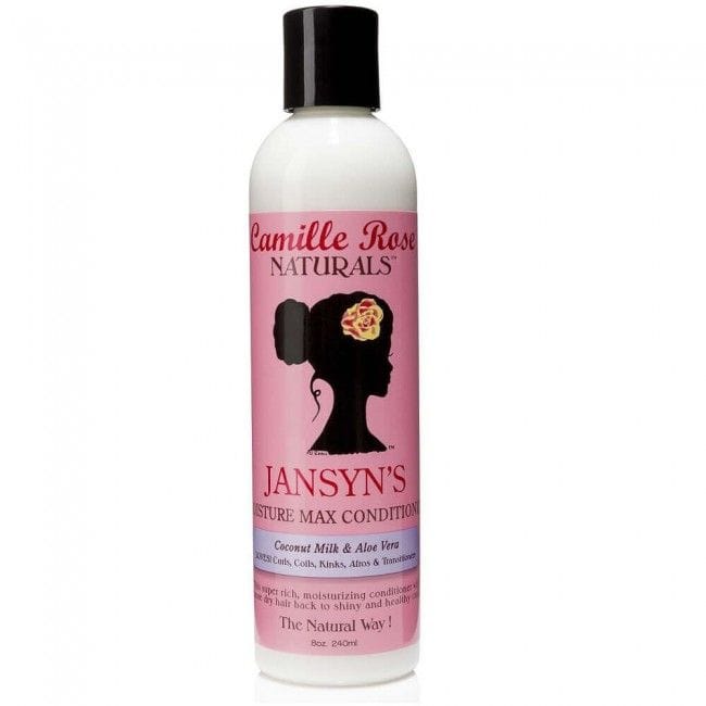 Camille Rose - Après-shampoing à la coco & aloe "Moisture max" 240ml (Jansyn's) - Camille Rose - Ethni Beauty Market