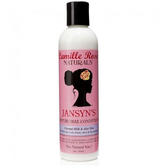 Camille Rose - Après-shampoing à la coco & aloe "Moisture max" 240ml (Jansyn's) - Camille Rose - Ethni Beauty Market