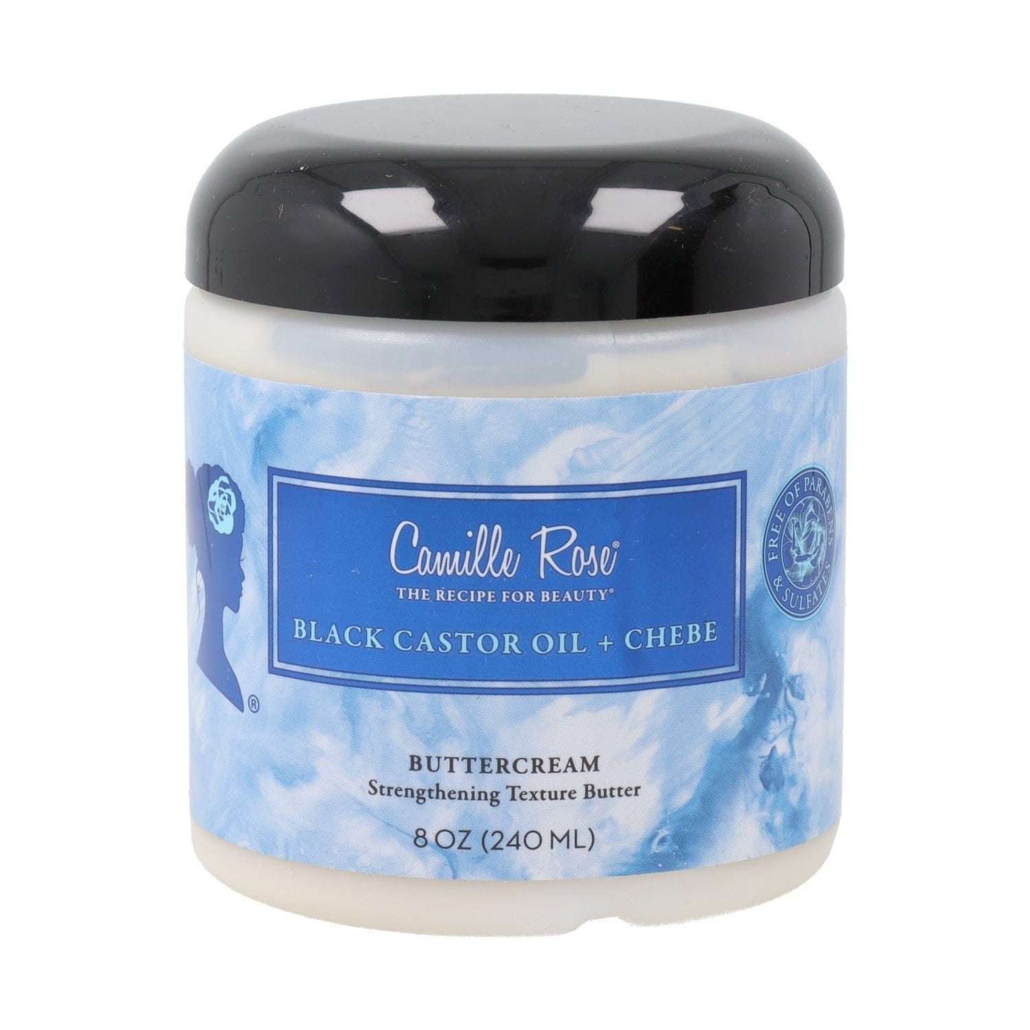Camille Rose - Beurre Réparateur Huille de Ricin & Chébé "Black Castor + Chebe Butter cream" 240 ml - Camille Rose - Ethni Beauty Market