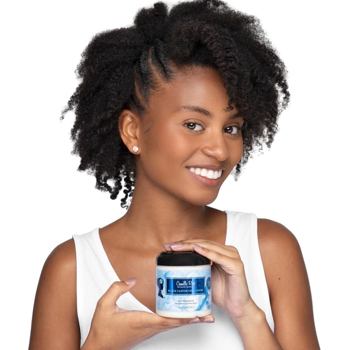 Camille Rose - Beurre Réparateur Huille de Ricin & Chébé "Black Castor + Chebe Butter cream" 240 ml - Camille Rose - Ethni Beauty Market