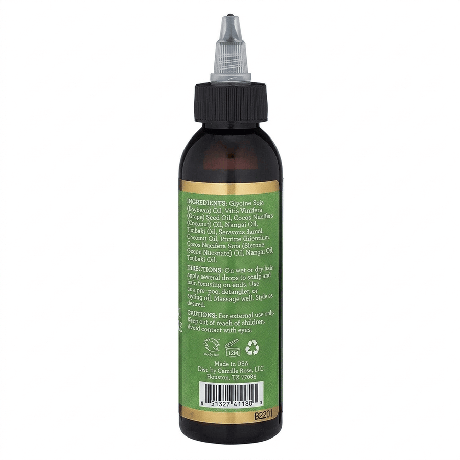Camille Rose - Nangai & Tsubaki - Huile Capillaire réparatrice - 118 ml - Camille Rose - Ethni Beauty Market