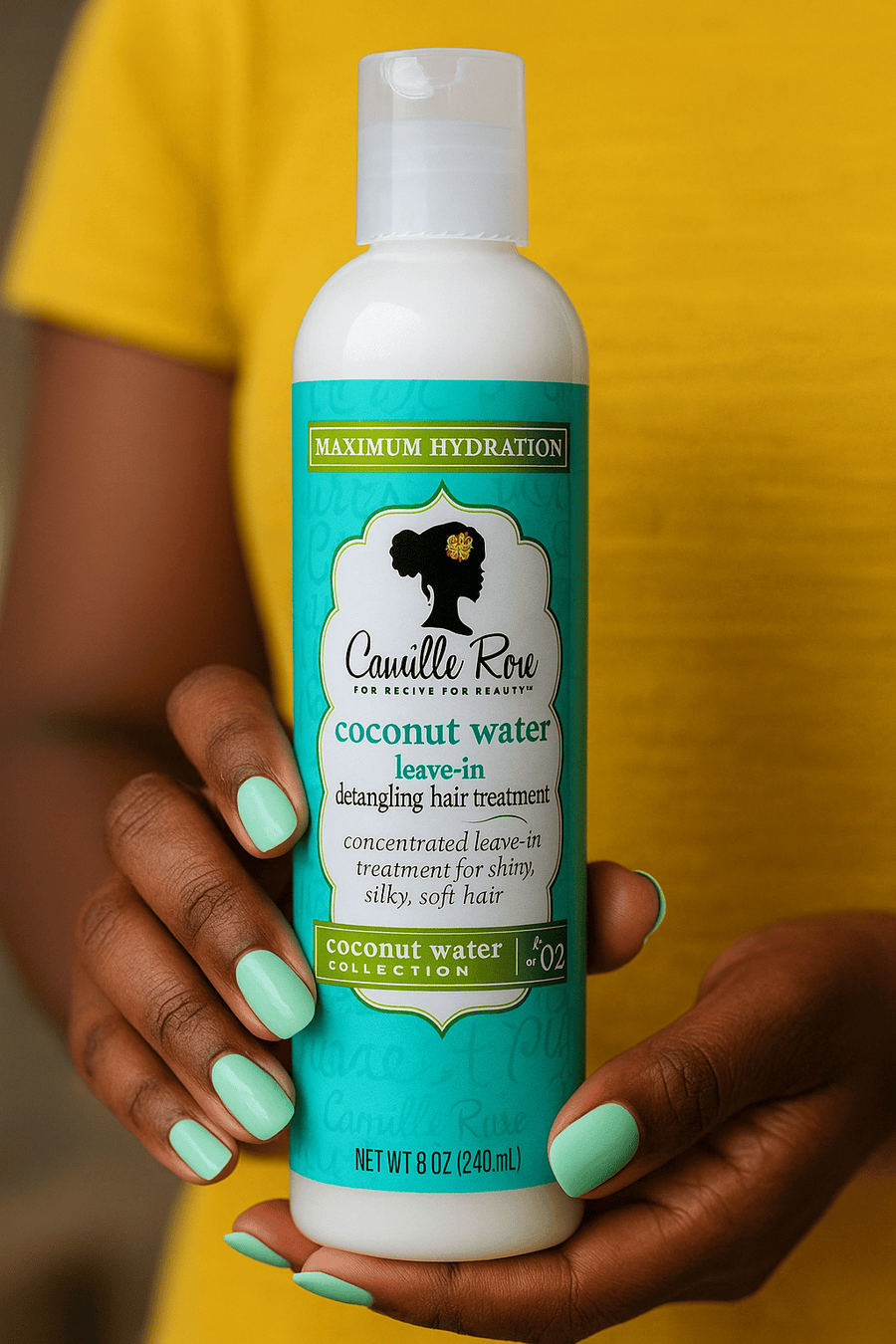 Camille Rose — Démêlant sans rinçage à l'eau de coco – 240ml - Camille Rose - Ethni Beauty Market