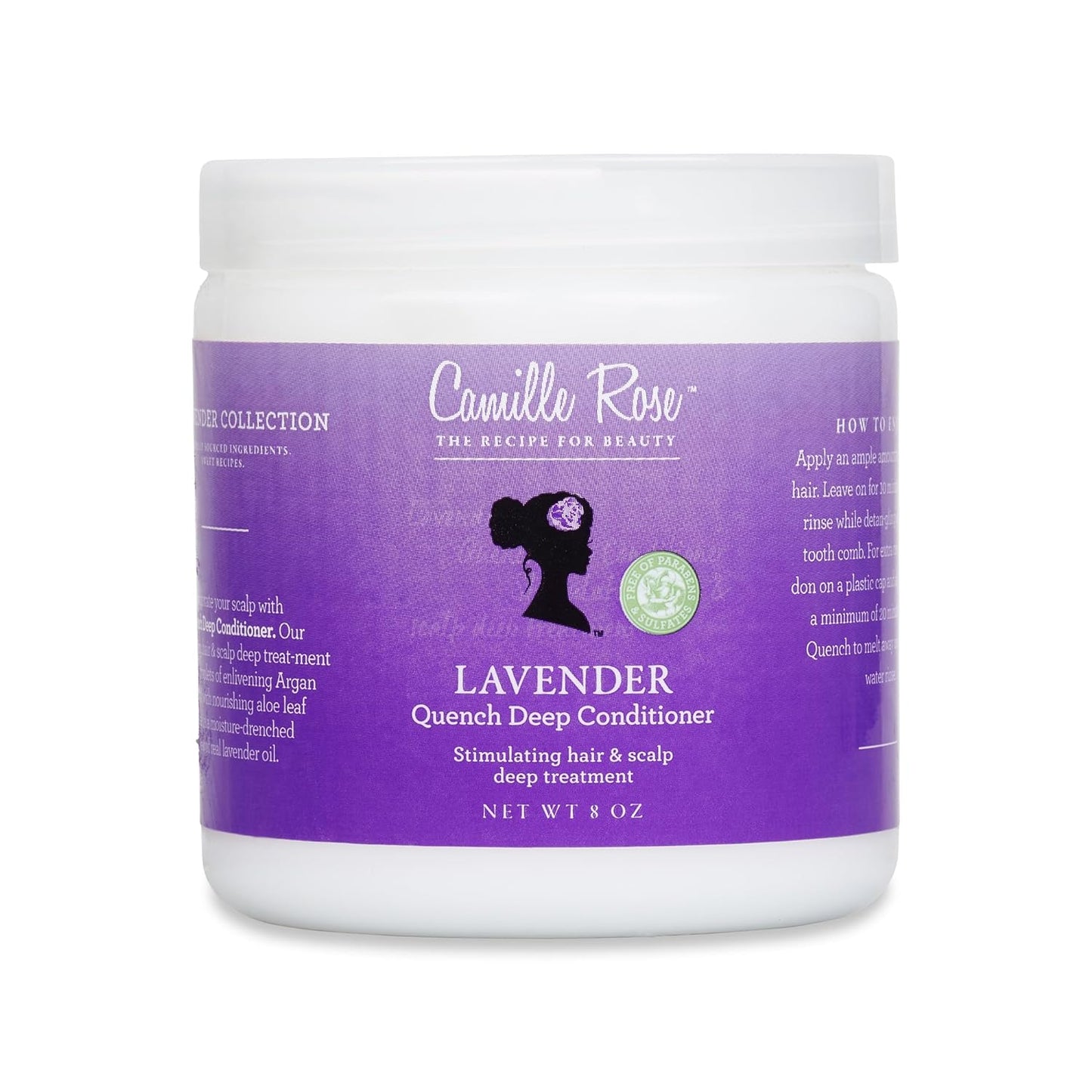 Camille Rose - Masque capillaire à la lavande 226g (quench deep conditioner) - Camille Rose - Ethni Beauty Market
