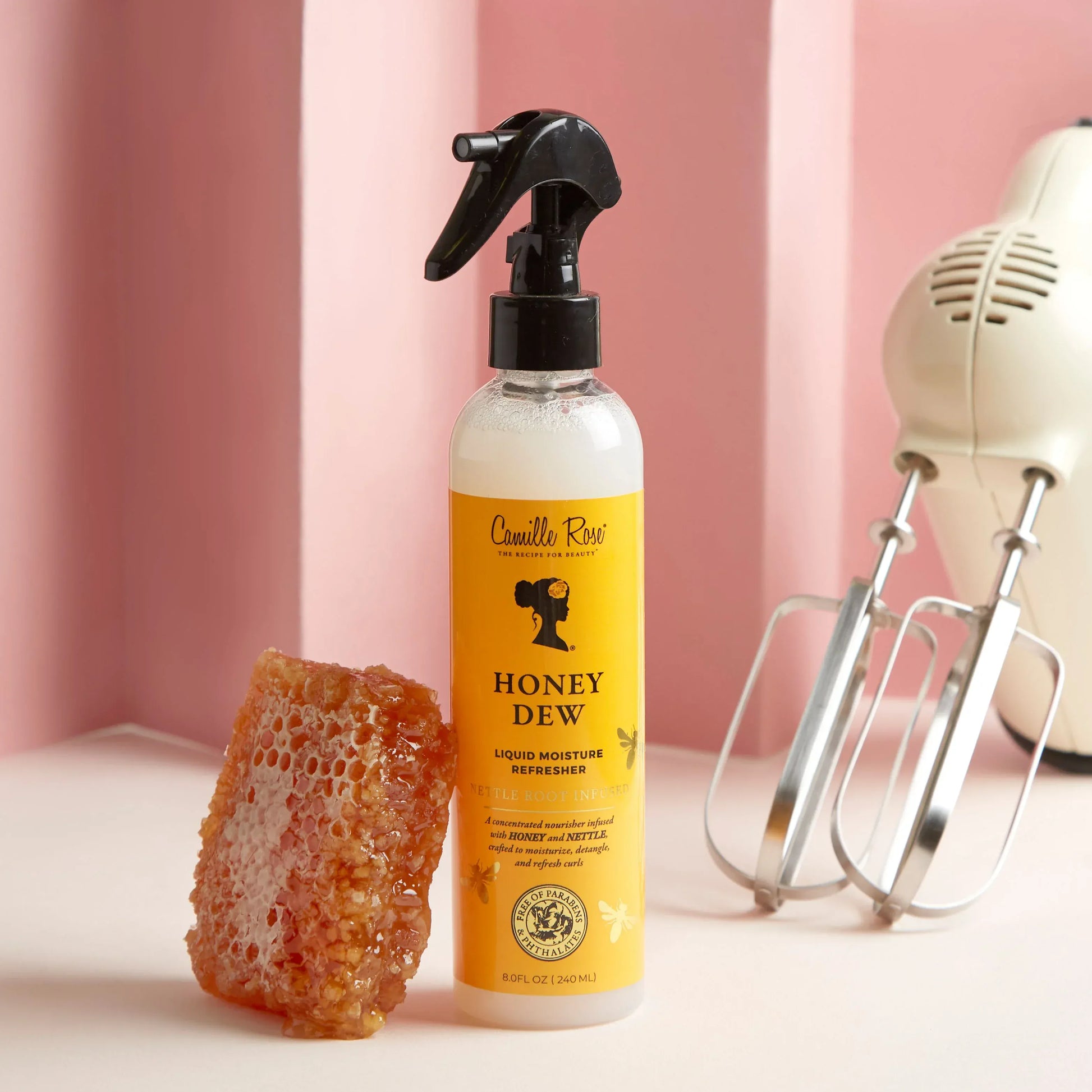 Camille Rose - Spray hydratant et rafraichissement "Honey Dew" - 240ml - Camille Rose - Ethni Beauty Market