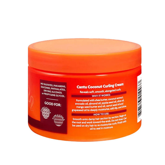 Cantu Crème Cantu - Shea Butter - Coconut "curling" curl cream - 340g (new packaging)