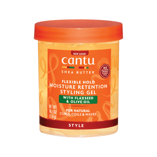 Cantu - Linseed & olive seed maximum hold gel (Styling gel) - 524g - Cantu - Ethni Beauty Market