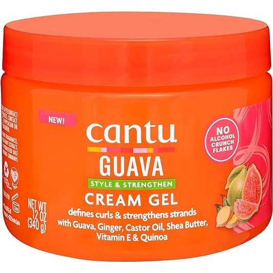 Cantu - Gel définition de boucles à la goyave "Guava style and strengthen cream gel" - 340g - Cantu - Ethni Beauty Market