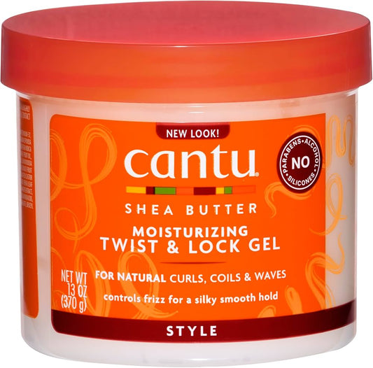 Cantu - Natural Hair - "Moisturizing" twist & locks moisturizing gel - 370g - Cantu - Ethni Beauty Market