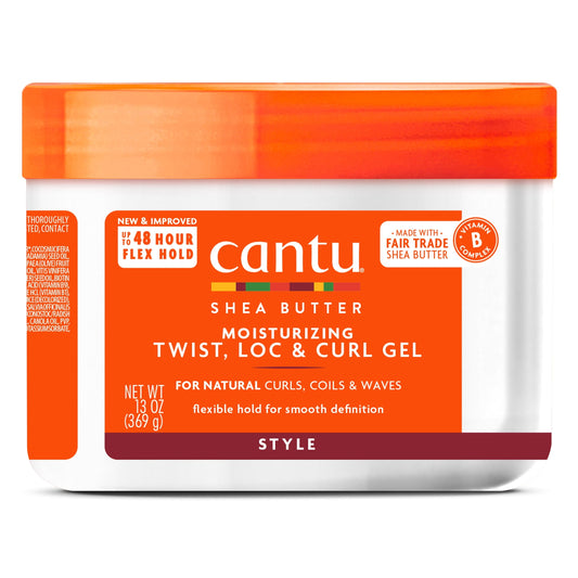 Cantu - Natural Hair - "Moisturizing" twist & locks moisturizing gel - 370g - Cantu - Ethni Beauty Market