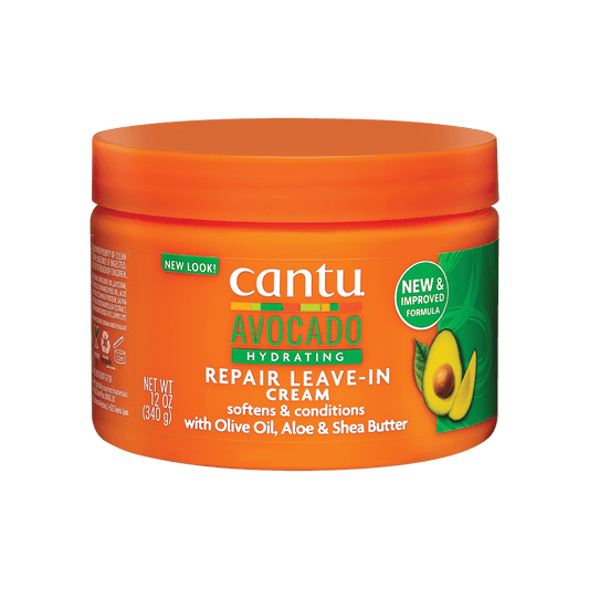 Cantu Leave-in Cantu - Après-shampoing sans rinçage hydratant et réparateur - Leave in repair-cream - 340g