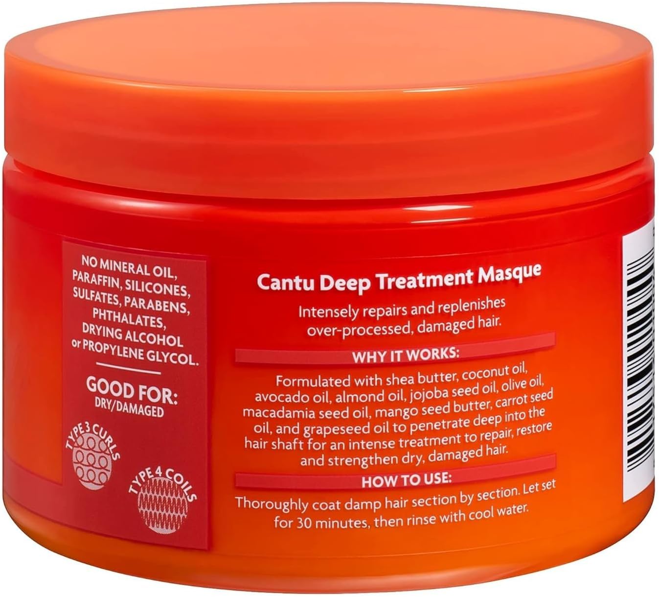 Cantu - Shea Butter - Masque Nourrissant Karite (Deep Treatment Masque) - 340g - Cantu - Ethni Beauty Market