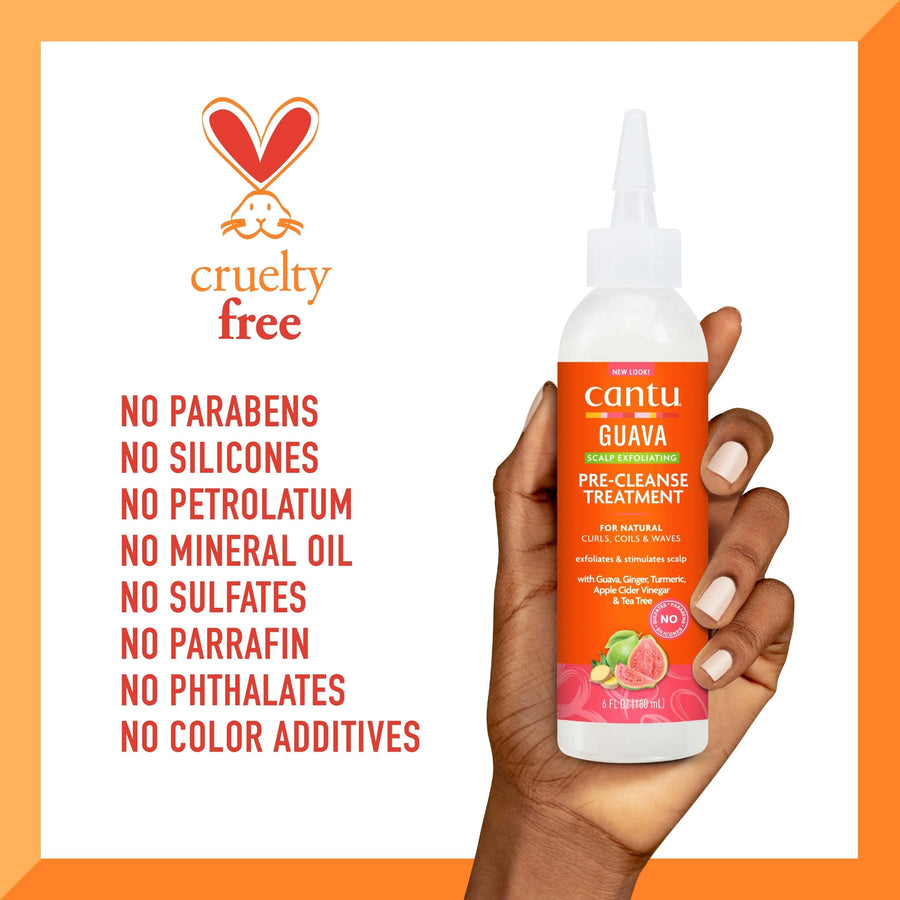 Cantu - Exfoliant avant shampoing "Guava scalp exfoliating pre-cleanse treatment " - 180ml - Cantu - Ethni Beauty Market