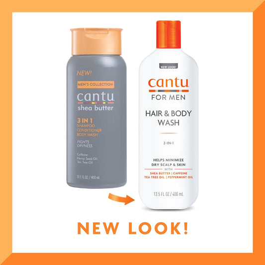Cantu Mens 3-in-1 Shampoo Conditioner Bodywash - 400ml - Cantu - Ethni Beauty Market