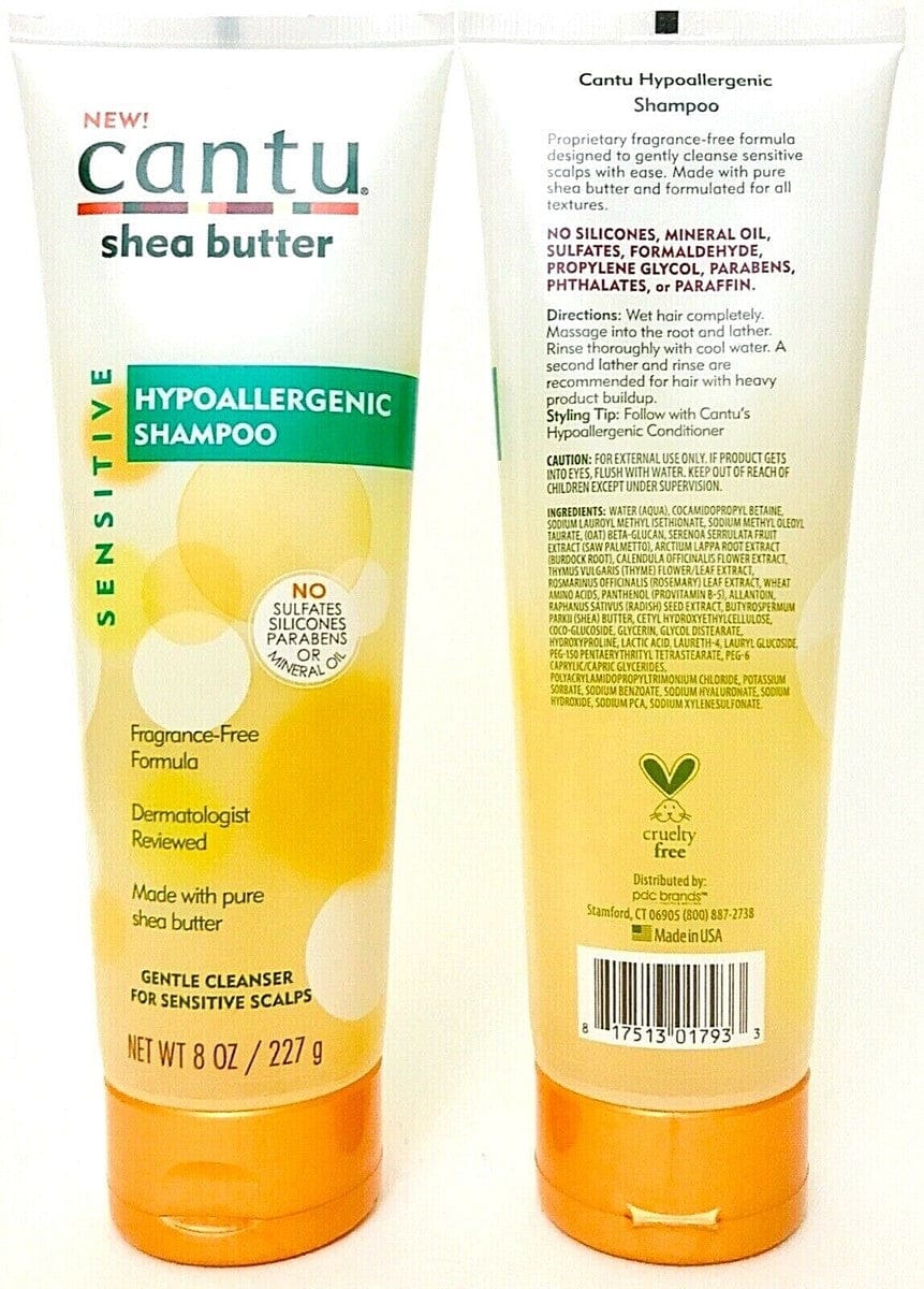 Cantu - Shampoing Hypoallergénique - 227ml - Cantu - Ethni Beauty Market